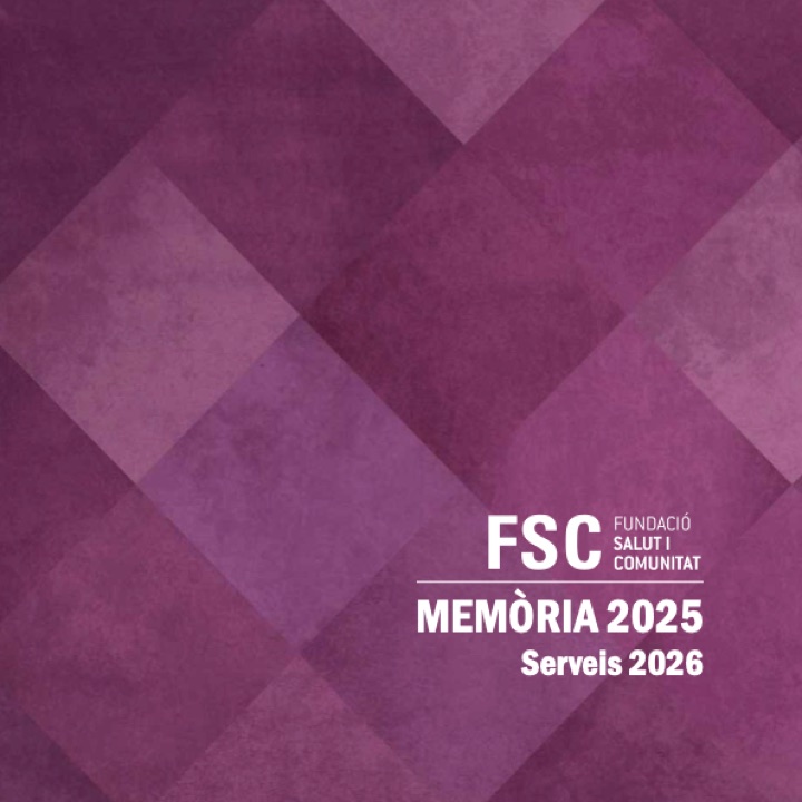 Portada de la Memòria FSC 2025 · Serveis 2026