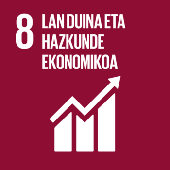 GJH 8: Lan duina eta hazkunde ekonomikoa