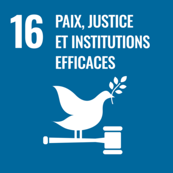 ODD 16: Paix, justice et institutions efficaces