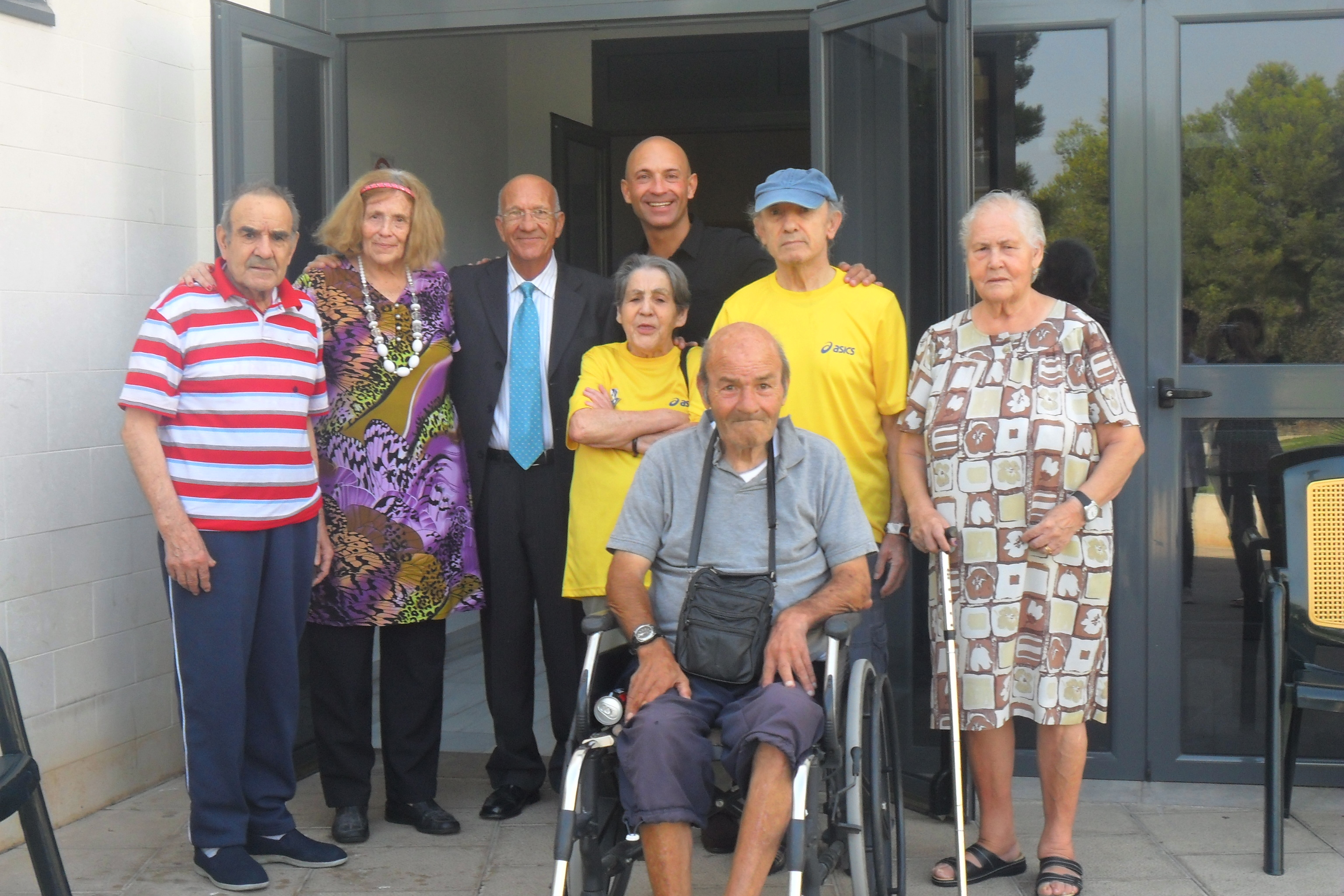 Visita de Paco González a las instalaciones de Elfa