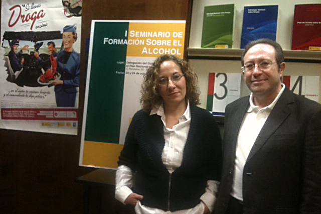 Xavier Ferrer en el jornadas formación alcohol